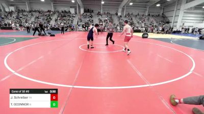 182 lbs Consi Of 32 #2 - Jensen Schreiber, TN vs TREVOR OCONNOR, RI