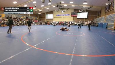 157 lbs Cons. Round 2 - Thomas Montoya, Sierra College vs Austin Osborn, Grand Canyon University
