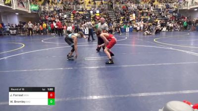 115 lbs Round Of 16 - Jamison Forrest, Bishop McCort vs Westen Bromley, Bad Karma