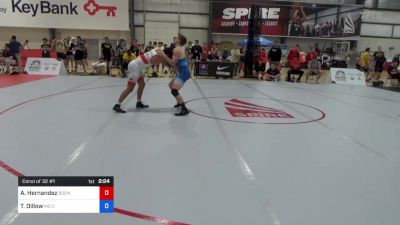 65 kg Consi Of 32 #1 - Aldo Hernandez, Boone RTC vs Trey Dillow, MO Central WC