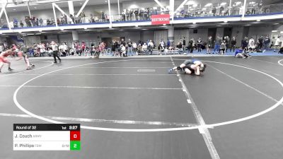 133 lbs Round Of 32 - Joe Couch, Army-West Point vs Pat Phillips, F&m