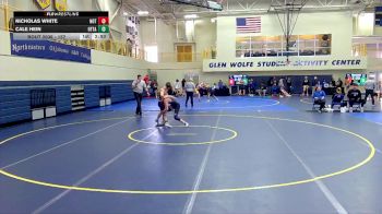 157 lbs Cons. Round 1 - Cale Hein, Ottawa University vs Nicholas White, Northern Oklahoma College-Tonkawa