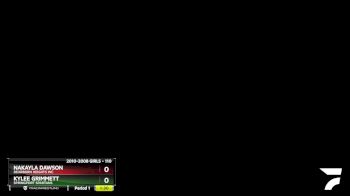 110 lbs Semifinal - Nakayla Dawson, Dearborn Heights WC vs Kylee Grimmett, Springport Spartans