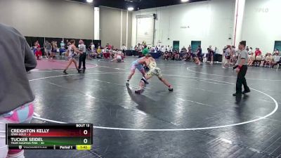 175 lbs Quarters & Wb (16 Team) - Tucker Seidel, Team Nauman Pink vs Creighton Kelly, Iowa Gold