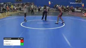 95 lbs Consi Of 8 #2 - Jalen Byrd, Midwest Battleground vs Gavin Drenten, Ares