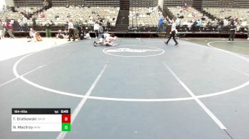 184-H lbs Consi Of 4 - Teagan Gratkowski, Smyrna vs Noah MacIlroy, Rhino Wrestling