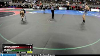 Champ. Round 1 - Thomas Roth, Millard North vs Cannon O`Connor, Papillion-LaVista South