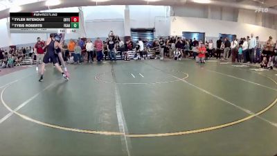 155 lbs Champ. Round 1 - Tyeis Roberts, Noke Wrestling RTC vs Tyler Ritenour, Hickory Wrestling Club