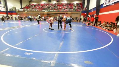 285 lbs Quarterfinal - Ben Winter, Hilldale vs Tyler Blanton, Tulsa Union