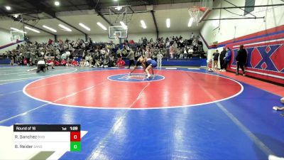 126 lbs Round Of 16 - Rihanna Sanchez, Bixby HS Girls vs Brooklyne Reider, Sand Springs JH (SS)