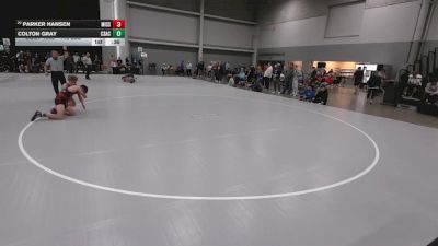 113 lbs Cons. Rd Of 16 - Parker Hansen, Missouri vs Colton Gray, Combative Sports Athletic Center