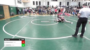 138 lbs Consi Of 16 #1 - Ben Denoncour, Tollgate vs ETHAN MARTEL, Mt. Hope