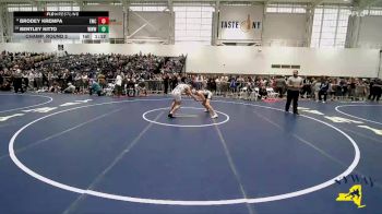 145 lbs Champ. Round 2 - Bentley Kitto, Warrior Warehouse Wrestling vs Brodey Krempa, Eden Wrestling Club