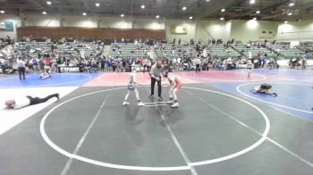 88 lbs Consolation - Ryker Voss, Roseburg May Club vs Grayson Harwood, All In Wr Ac