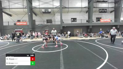 116 lbs 3rd Place - Malia Riojas, Victory Wrestling-Central WA vs Bailey Gross, Cnwc