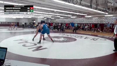 285 lbs Cons. Semi - Brayden Soleau, Johnson & Wales vs Adolfo Betancur, Johnson & Wales