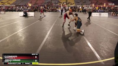 141 lbs Semis & 3rd Wb (16 Team) - CJ Composto, Pennsylvania vs Jordan Soriano, Drexel