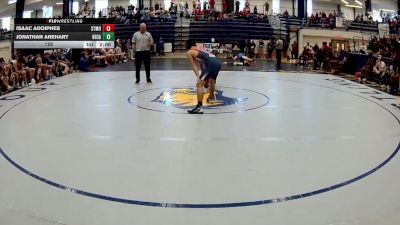 126 lbs Round 1 (16 Team) - Isaac Adoiphes, Stone Mountain vs Jonathan Arehart, Heritage-Catoosa