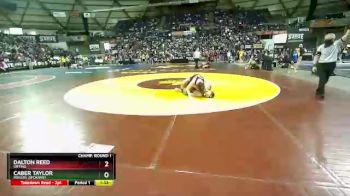 2 lbs Champ. Round 1 - Dalton Reed, Orting vs Caber Taylor, Rogers (Spokane)