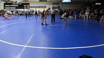 150 lbs Champ. Round 1 - Brady Patterson, Benton Community vs Adam Podnar, Vinton-Shellsburg