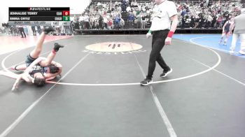 125 lbs Consi Of 4 - Jennalise Terry, Kearny vs Emma Ortiz, Crash GWC