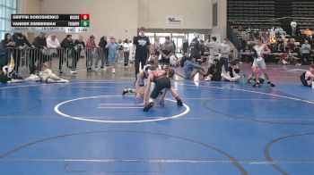 81 lbs Rr Rnd 7 - Griffin Doroshenko, Mat Assassins Black - MSE vs Vander Zimmerman, Triumph Blue - MSE