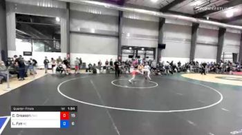 51 kg Quarterfinal - Chris Creason, Capital Wrestling Club vs Lucas Fye, M2 Blue