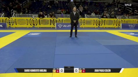 Juan Pablo Colón vs Dario Humberto Molina 2025 Pan IBJJF Jiu-Jitsu No-Gi Championship