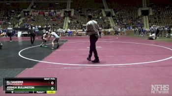 7A 113 lbs Semifinal - Eli Sanders, Smiths Station Hs vs Joshua Bullington, Auburn