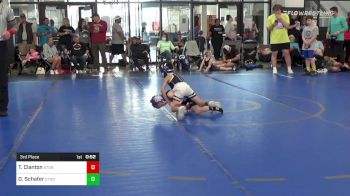 40 lbs 3rd Place - Troy Clanton, Storm Wrestling Center vs Dominic Schafer, Storm Wrestling Center