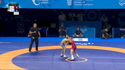 55 kg 1/2 Final - Eldaniz Azizli, Azerbaijan vs Payam Farzad Ahmadi Balootaki, Iran