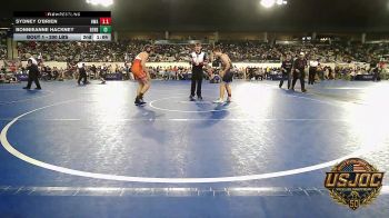120 lbs Round Of 32 - Jacen Calhoun, Lions Wrestling Academy vs Keaton Dietz, Cowboy Wrestling Club