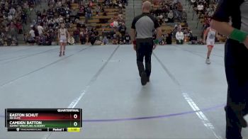 70 lbs Quarterfinal - Easton Schut, MN Elite vs Camden Batton, Summit Wrestling Academy