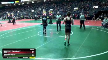 140 lbs Semifinal - Deklin O`Day, DWA vs Bentley Gayheart, SEN3