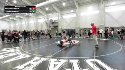 125 lbs Quarterfinal - McKay Hallman, Northside Wrestling Club vs Hunter Leavitt, Champions Wrestling Club