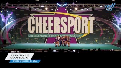 North Florida Elite - Code Black [2025 L4 Senior Coed - D2 - Small Day 2] 2025 CHEERSPORT National All Star Cheerleading Championship