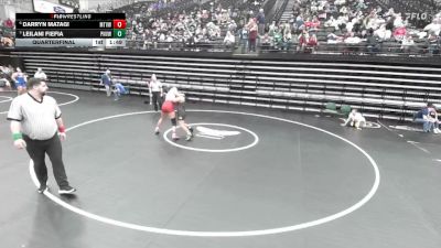 4A 170 lbs Quarterfinal - Leilani Fiefia, Pine View vs Darryn Matagi, Mountain View