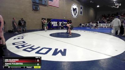 150 lbs Champ. Round 2 - Jan Gajewski, North Monterey vs Tomas Fulgentes, Royal