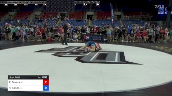 164 lbs Quarters - Alyssa Favara, Pennsylvania vs Naomi Simon, Iowa