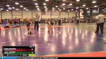 80 lbs Round 2 - Jake Junkins, Minion Black vs Cain Crosson, Team USA