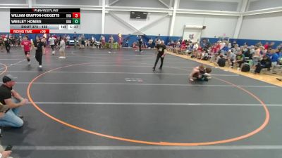 132 lbs Cons. Round 2 - Wesley Honiss, Unattached vs William Grafton-Hodgetts, Unattached