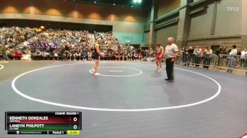 150 lbs Champ. Round 1 - Landyn Philpott, La Pine vs Kenneth Gonzales, Central