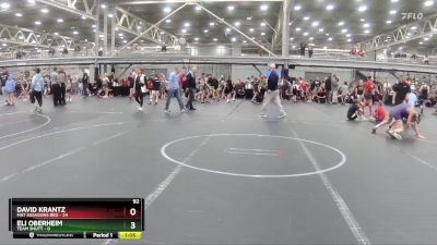 92 lbs Placement (4 Team) - David Krantz, Mat Assassins Red vs Eli Oberheim, Team Shutt