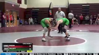 113 lbs Cons. Round 2 - Vinny Pinzon, Smithville vs Trent Hallett, Smithville