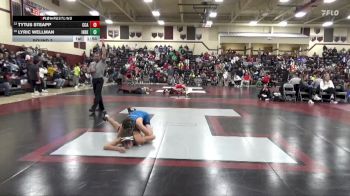 120 lbs Round 2 - Tytus Steapp, Clear Creek-Amana vs Lyric Wellman, Independence