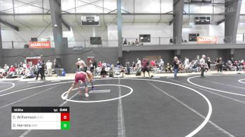 123 lbs Consi Of 4 - Crew Williamson, Outlaw WC vs David Herrera, Independent