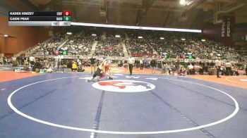 4A-138 lbs Cons. Round 3 - Kaden Kimzey, Central vs Caide Peak, Natrona County