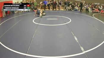 175 lbs Champ. Round 2 - Jackson McColeman, Rogers vs Marcus Gonzales, Auburn