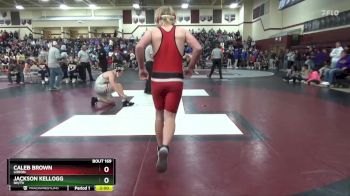 190 lbs Round 1 - Jackson Kellogg, NH/TV vs Caleb Brown, Lisbon