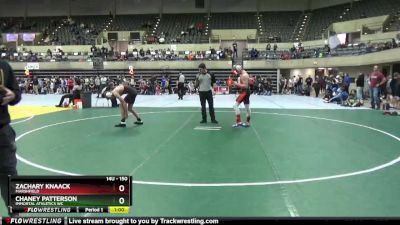 150 lbs Cons. Semi - Zachary Knaack, Marshfield vs Chaney Patterson, Immortal Athletics WC